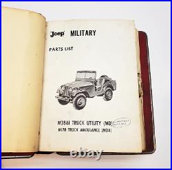 Vintage 1962 AMC Willys Jeep Military & Utility Vehicle Parts Catalog Price List