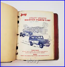 Vintage 1962 AMC Willys Jeep Military & Utility Vehicle Parts Catalog Price List