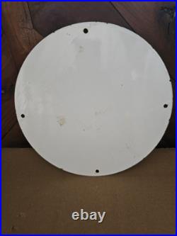 Vintage 1962 Firestone Tires Porcelain Gas Oil Auto Car Tire Service Sign 12