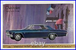 Vintage 1966 Chevrolet Impala Sport Sedan 32 x 18 Chevy Dealer Showroom Poster