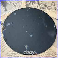 Vintage 1967 Plymouth Chrysler Auto Service 12 Inch Porcelain Enamel Sign