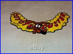 Vintage 1969 Plymouth Road Runner Coyote Duster 12 Metal Gasoline Oil Sign Wile