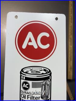 Vintage 1970s/ 1980s AC-DELCO 34.5 x 6 Dealership Service Center Plastic Sign