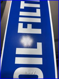 Vintage 1970s/ 1980s AC-DELCO 34.5 x 6 Dealership Service Center Plastic Sign