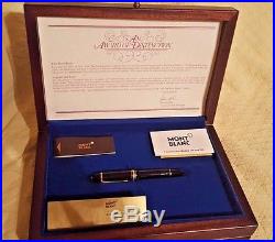 Vintage 1980 Montblanc Meisterstuck Diplomat 149 Fountain Pen 14k in Award Box