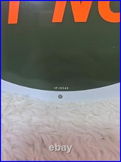 Vintage 50's Metal Tire Insert Store Sale Sign Advertising Gas Mechanic Auto NOS