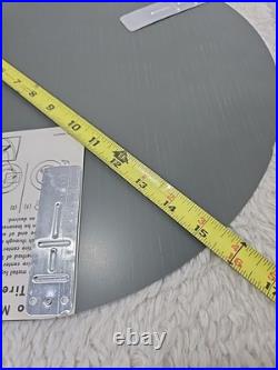 Vintage 50's Metal Tire Insert Store Sale Sign Advertising Gas Mechanic Auto NOS