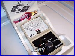 Vintage 70s DIXCO nos Engine tune-up tester Tachometer auto accessory gm car kit