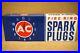 Vintage-AC-Delco-Fire-Ring-Spark-Plugs-Light-Up-Clock-Sign-Dealer-Dealership-01-pxvd