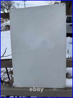 Vintage AP Mufflers And Pipes Tin Metal Sign Car Truck Body Shop 36 X 24