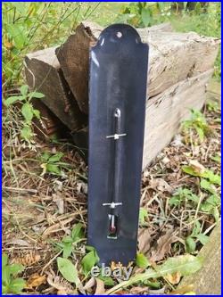 Vintage Aa Garage Thermometer Metal Porcelain Sign Car Gas Oil Truck 12