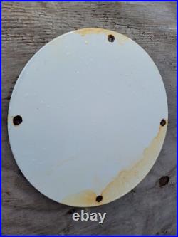 Vintage Ac Cobra Porcelain Sign V8 Motor Shelby Automobile Sport Car Dealer 12