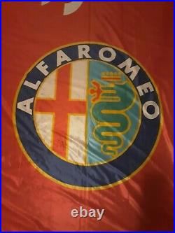 Vintage'Alfa Romeo' 5'x8' Banner Sign Fahnen-Herold
