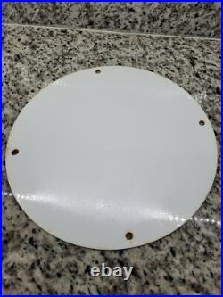 Vintage Andy Dandy Porcelain Sign Motor Oil Gas Pump Plate Car Truck Service 12