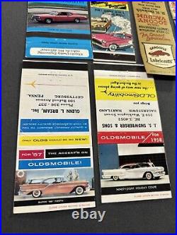 Vintage Antique Original Oil Gas Automotive Truck Car Service Matchbook Covers