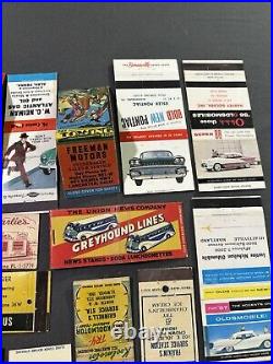 Vintage Antique Original Oil Gas Automotive Truck Car Service Matchbook Covers