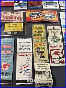 Vintage Antique Original Oil Gas Automotive Truck Car Service Matchbook Covers