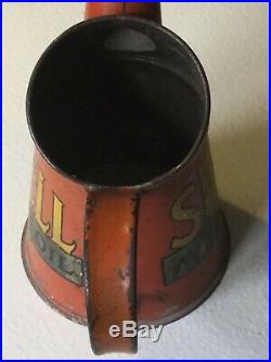 Vintage / Antique Shell 1pint Oil Jug Pourer Dispenser GR 264/35 Goodwood