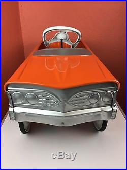 Vintage Antique Western Flyer Pedal Car Toy Advertising American USA Early Hobby