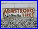 Vintage-Armstrong-Tires-Porcelain-Sign-Rhino-Auto-Parts-Gas-Oil-Garage-Service-01-af