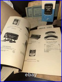 Vintage Art Deco Era Automobile Advertising Goodyear Tires Dealer Paperwork