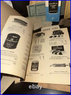 Vintage Art Deco Era Automobile Advertising Goodyear Tires Dealer Paperwork