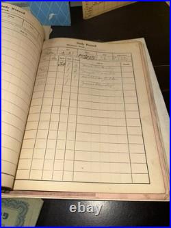 Vintage Art Deco Era Automobile Advertising Goodyear Tires Dealer Paperwork