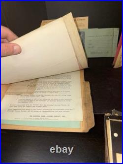 Vintage Art Deco Era Automobile Advertising Goodyear Tires Dealer Paperwork