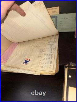 Vintage Art Deco Era Automobile Advertising Goodyear Tires Dealer Paperwork