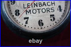 Vintage Art Deco Studebaker Dealership Advertising Clock Advertising Working Vintage Art Deco Studebaker Dealership Advertising Clock Advertising Working