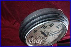 Vintage Art Deco Studebaker Dealership Advertising Clock Advertising Working