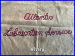 Vintage Atlantic Gas And Oil Sign Car Fender Apron