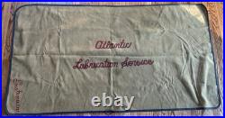Vintage Atlantic Gas And Oil Sign Car Fender Apron