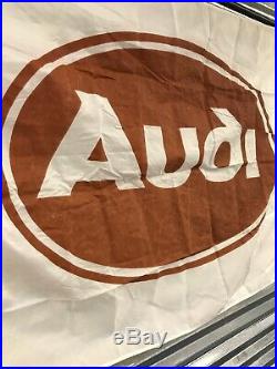 Vintage Audi Dealer Flag 1980s Urquattro Rare