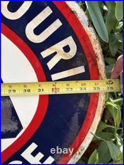 Vintage Auto Club of Missouri AAA Emergency Service Sign