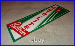 Vintage Auto Lite Batteries + Car? 15 Metal Automobile Gasoline & Oil Sign