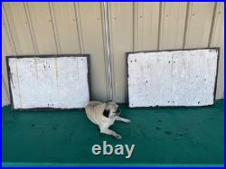 Vintage Auto Repair Garage Wooden Painted Signs Engine Carb Japanese American