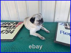 Vintage Auto Repair Garage Wooden Painted Signs Engine Carb Japanese American