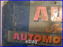 Vintage Auto-lite Automotive Cable Sign Display