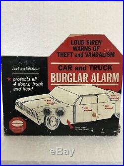 Vintage Automotive Store Display Siren Burglar Car Truck Alarm Works & Very Loud