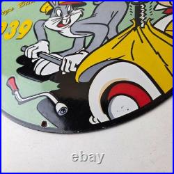 Vintage B. F. Goodrich Tires Porcelain Sign Old Auto Car Mechanic Gas Pump Sign