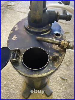 Vintage BAELZ Garage Oil Dispenser Pump locomotive/car garage automobilia