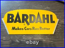 Vintage Bardahl Makes Cars Run Better Sign Retro Cars Auto Advertising