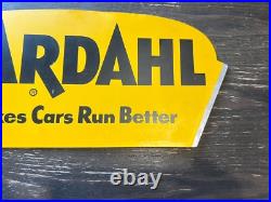 Vintage Bardahl Makes Cars Run Better Sign Retro Cars Auto Advertising