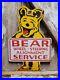 Vintage-Bear-Alignment-Porcelain-Sign-Gas-Station-Oil-Service-Car-Truck-Auto-USA-01-pp