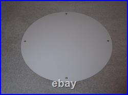 Vintage Bearcat Ethyl & General Motors Cat 11 3/4 Porcelain Metal Gasoline Sign