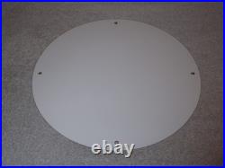 Vintage Bearcat Ethyl & General Motors Cat 11 3/4 Porcelain Metal Gasoline Sign