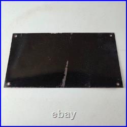 Vintage Bentley Sign Porcelain Automobile Gas Car Pump Garage Auto Sign