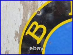 Vintage Bmw Porcelain Sign Old German Automobile Manufacturer Germany Luxury Car