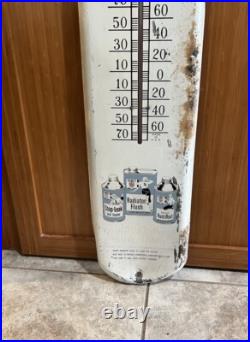 Vintage Bowes Seal Fast Auto Additive Advertising Thermometer From 1950's Used